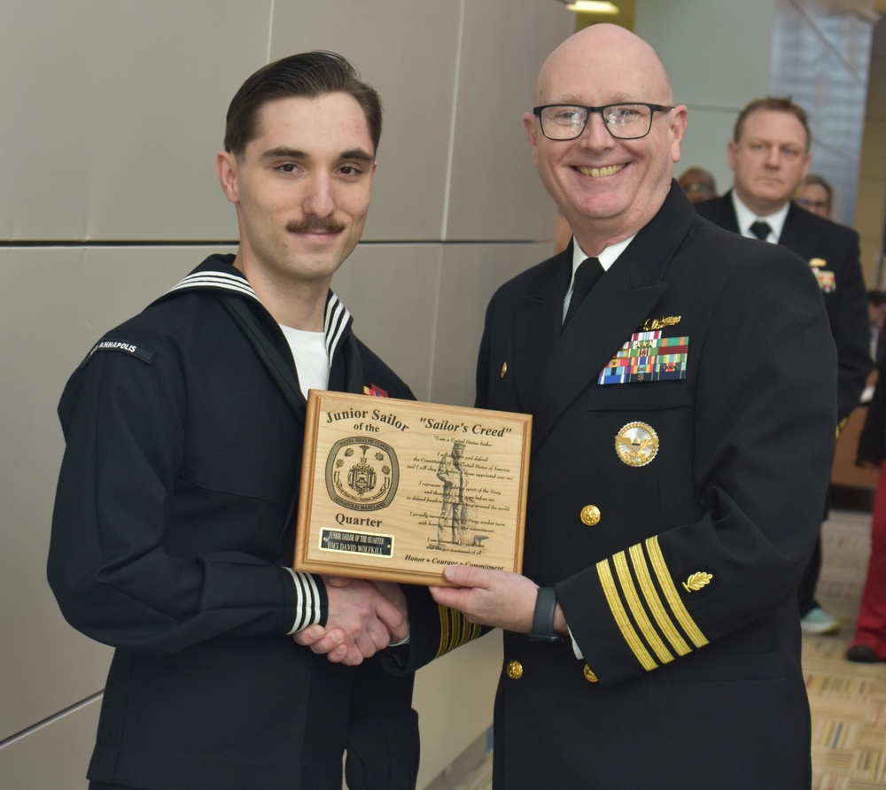 NMRTC Annapolis Announces Sailors of the Fourth Quarter For Fiscal Year 2025