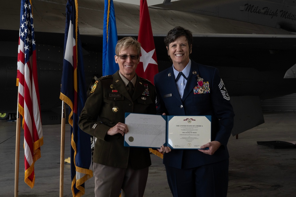 U.S. Air Force Chief Master Sgt. Lisa Perry Retirement Ceremony