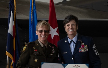 U.S. Air Force Chief Master Sgt. Lisa Perry Retirement Ceremony