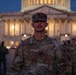 Mississippi National Guard service members have a promotion ceremony in front of the U.S. Capitol