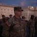 Mississippi National Guard service members have a promotion ceremony in front of the U.S. Capitol