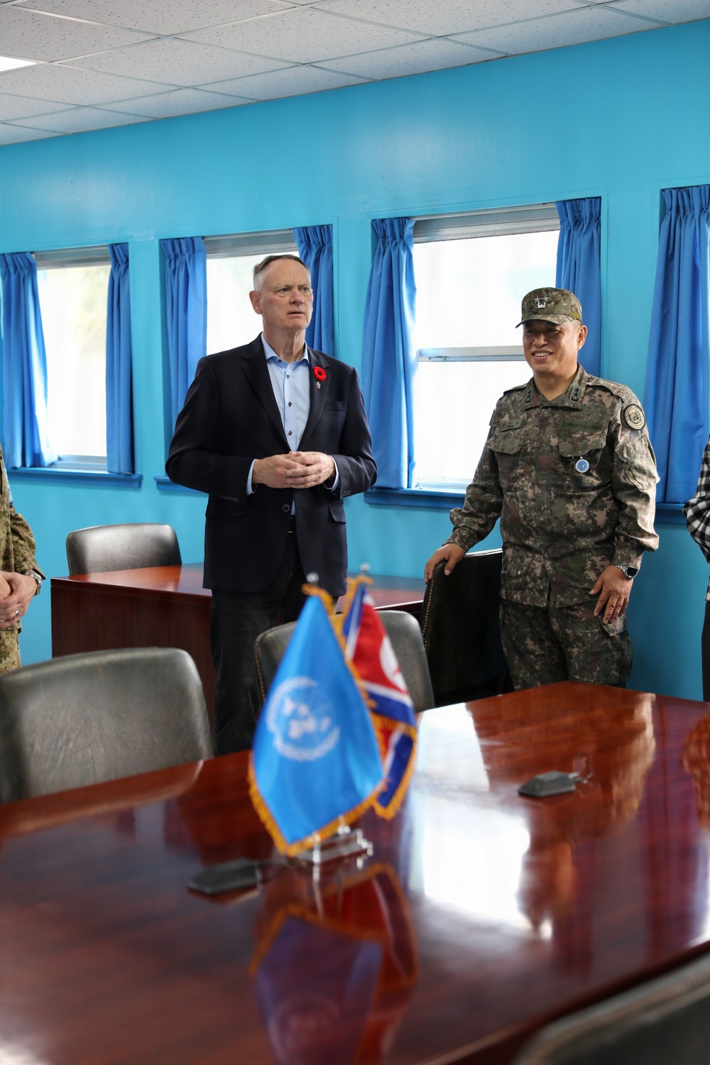 Canadian Minister of National Defence Visits the Joint Security Area