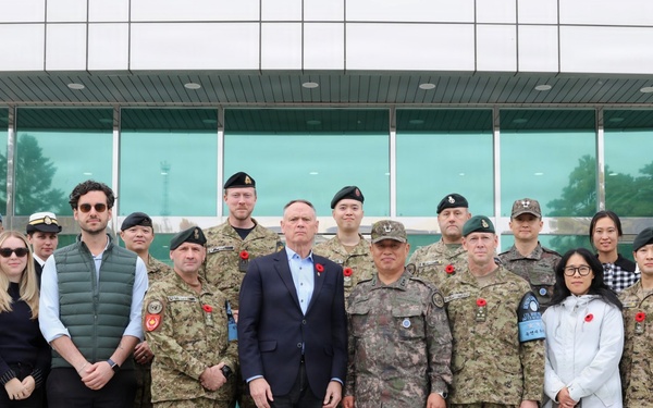 Canadian Minister of National Defence Visits the Joint Security Area