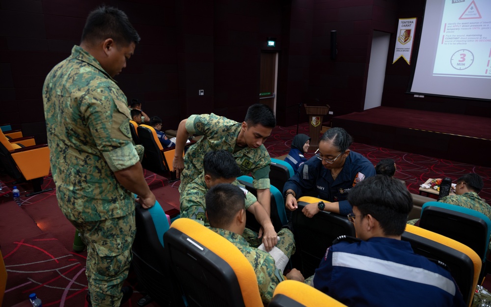 U.S. Sailors host subject matter expert exchange during CARAT Brunei 2025