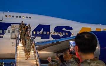 Eighth Army welcomes back 2-1 Air Defense Artillery Battalion to Korean peninsula