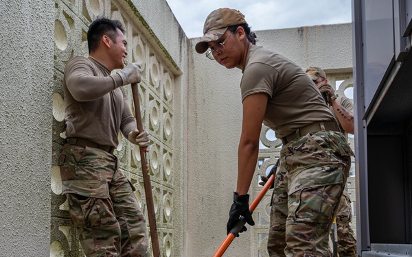 11th Combat Air Base Squadron; leveling the field