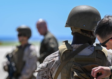 U.S. Marines Practice Quick Response Maneuvers
