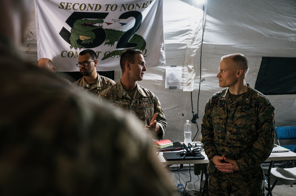 Brig. Gen. James W. Lively visits 346th AEW