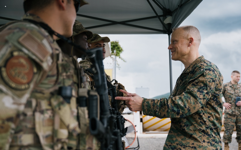 Brig. Gen. James W. Lively visits 346th AEW