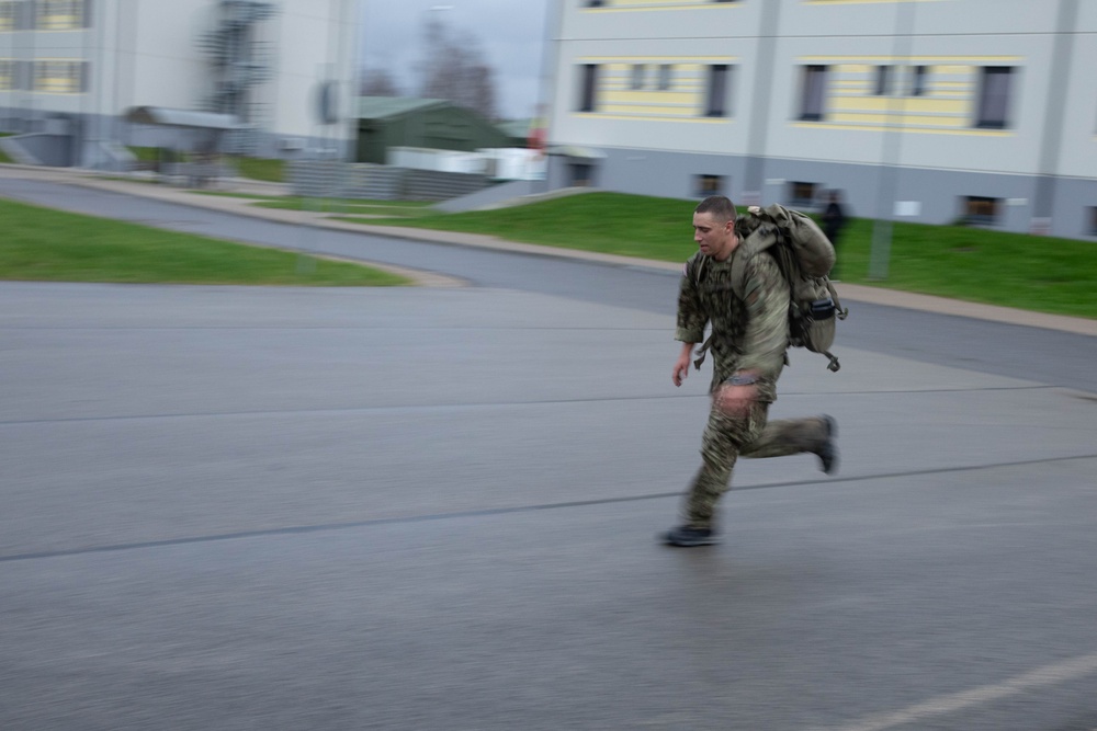 NATO Soldiers compete in Norwegian Foot March