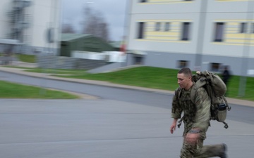 NATO Soldiers compete in Norwegian Foot March