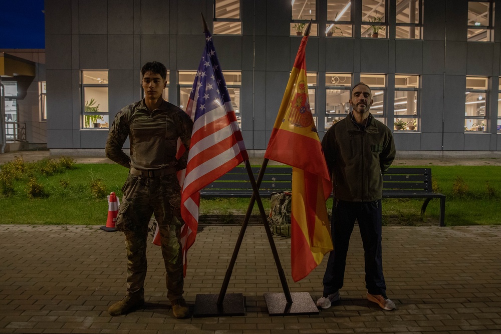 NATO Soldiers compete in Norwegian Foot March