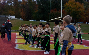 Washington Commanders host Military Youth Football Clinic