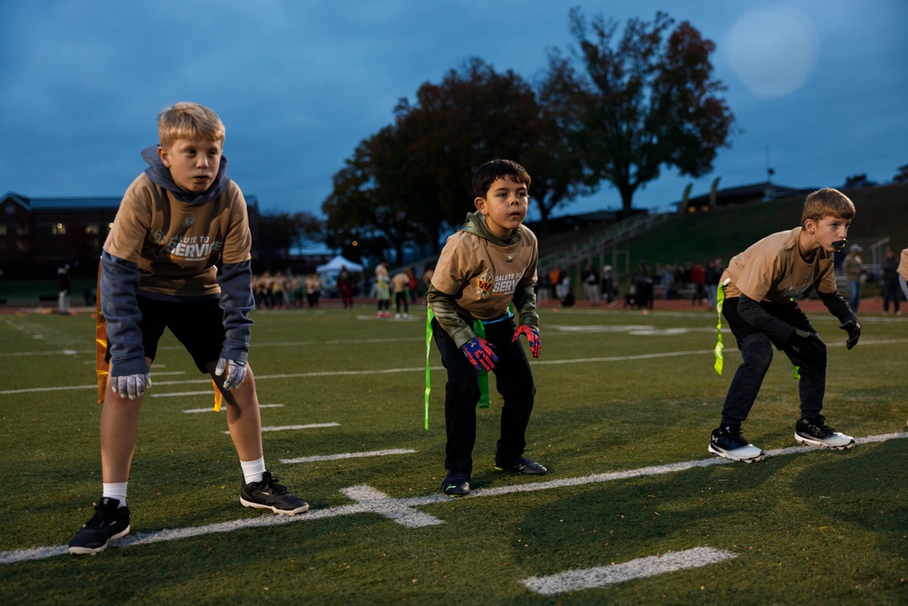 Washington Commanders host Military Youth Football Clinic