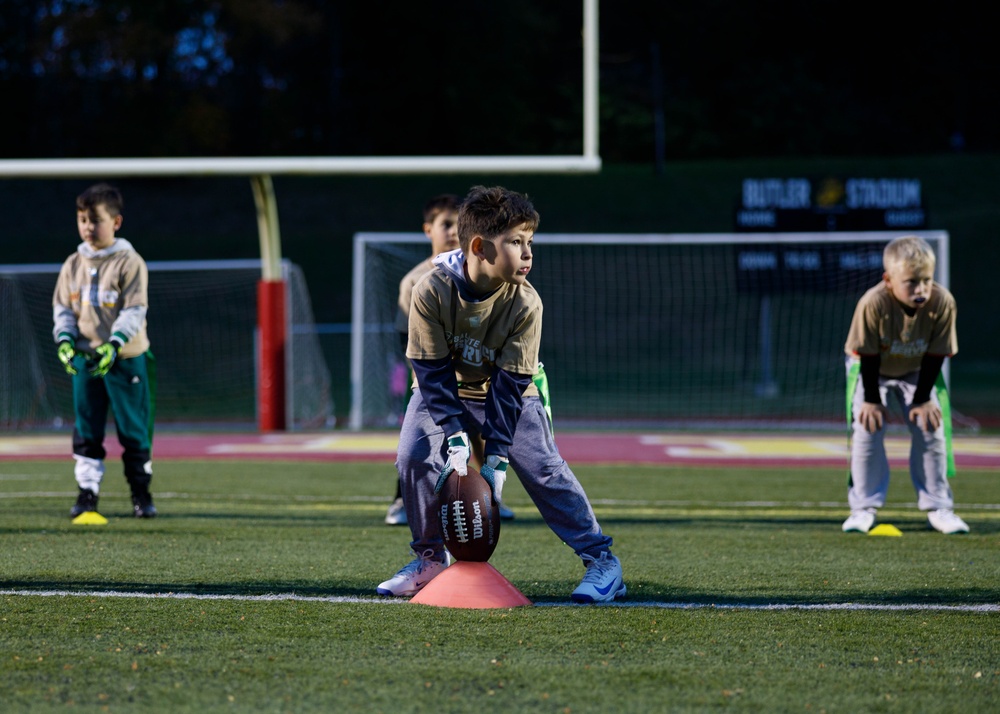 Washington Commanders host Military Youth Football Clinic