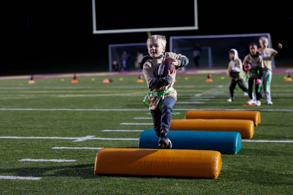 Washington Commanders host Military Youth Football Clinic