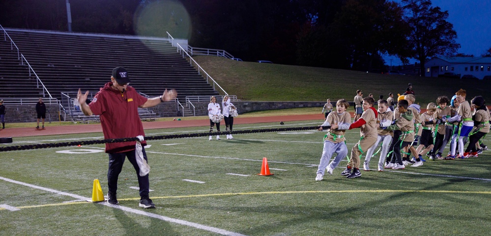 Washington Commanders host Military Youth Football Clinic