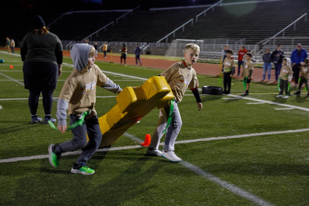 Washington Commanders host Military Youth Football Clinic