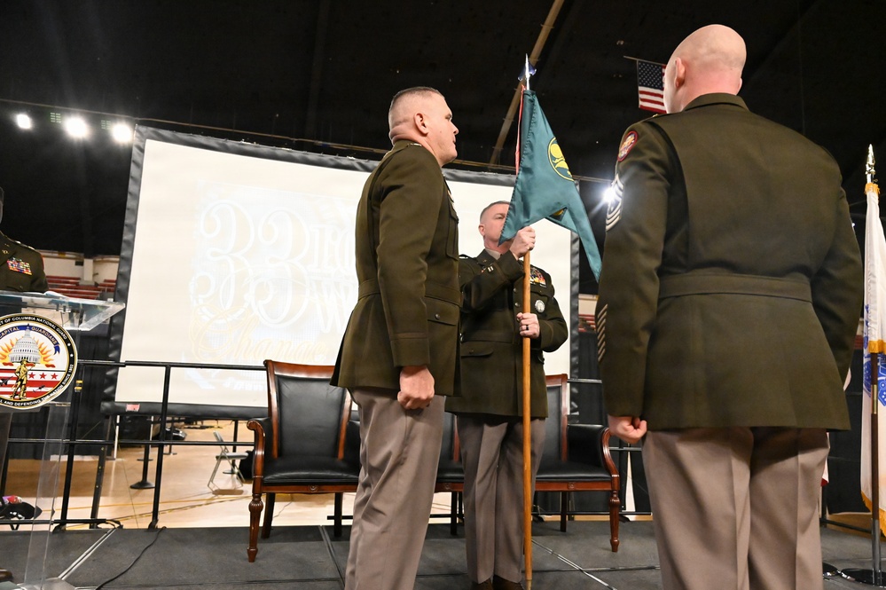 D.C. National Guard’s 33rd WMD-CST Change of Command Ceremony