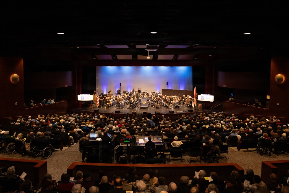 U.S. Army Field Band Performs for Veterans in Wisconsin Rapids