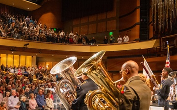 U.S. Army Field Band Honors All Services in Dubuque
