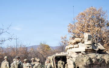 1st Infantry Division Conducts an Engineer Qualification Table V at Novo Selo Training Area, Bulgaria