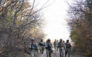 1st Infantry Division Conducts Engineer Qualification Table V at Novo Selo Training Area, Bulgaria