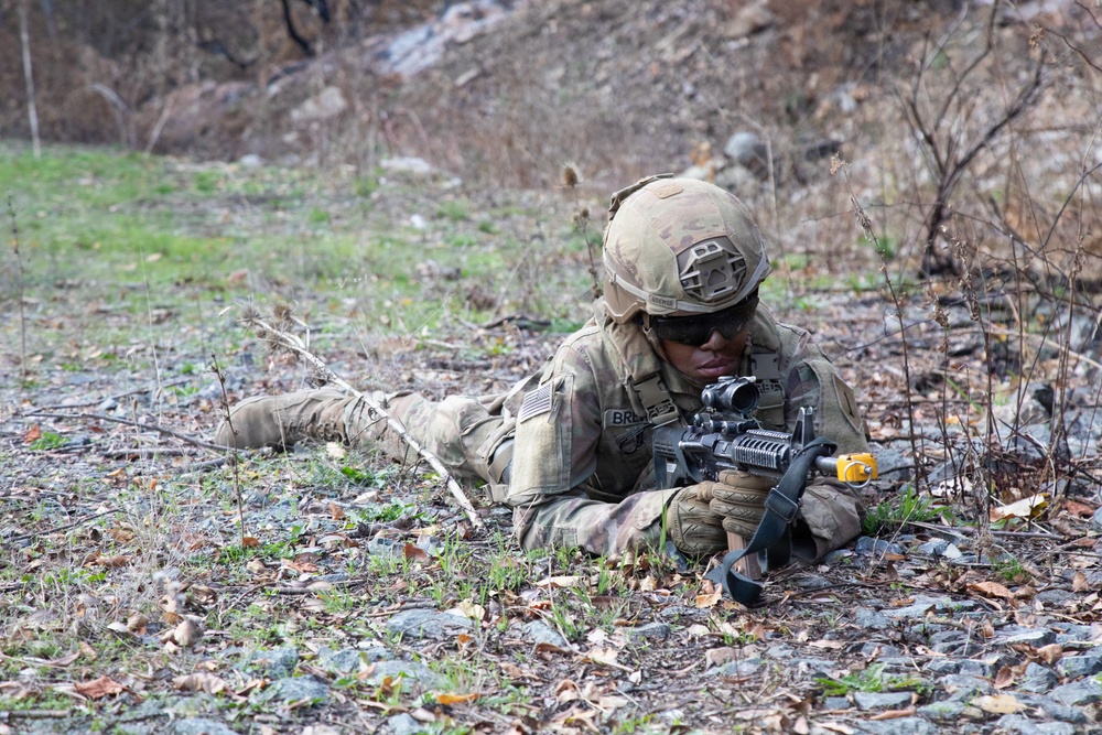 1st Infantry Division Conducts Engineer Qualification Table V at Novo Selo Training Area, Bulgaria