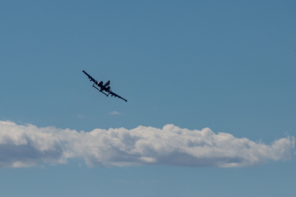 A-10’s assigned to the 66th Weapons Squadron undergo training mission in Nevada