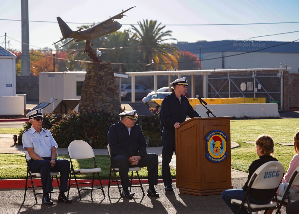 Air Station Sacramento holds memorial service for fallen Coast Guard, Marine Corps aircrews