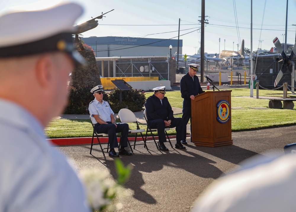 Air Station Sacramento holds memorial service for fallen Coast Guard, Marine Corps aircrews
