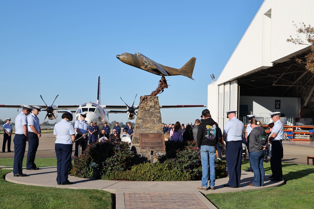 Air Station Sacramento holds memorial service for fallen Coast Guard, Marine Corps aircrews