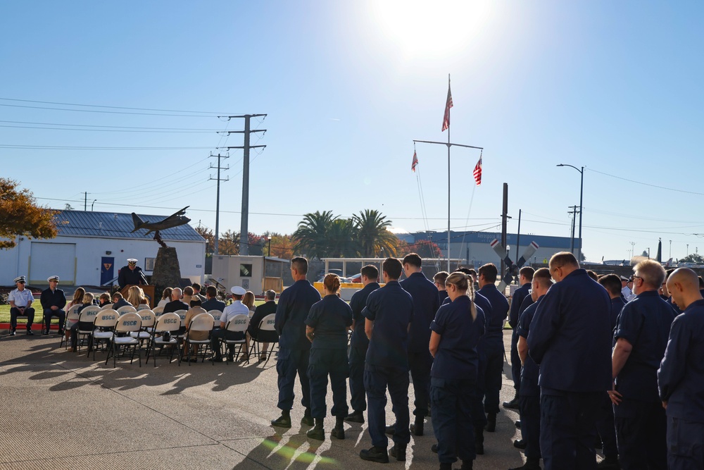 Air Station Sacramento holds memorial service for fallen Coast Guard, Marine Corps aircrews