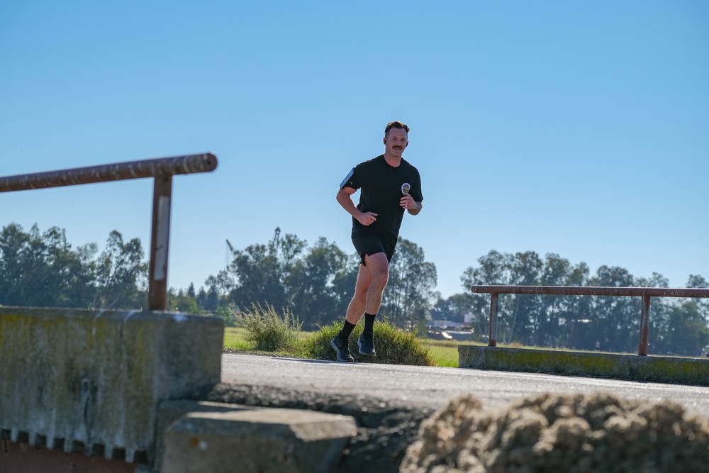 Air Station Sacramento holds memorial run for fallen Coast Guard, Marine Corps aircrews