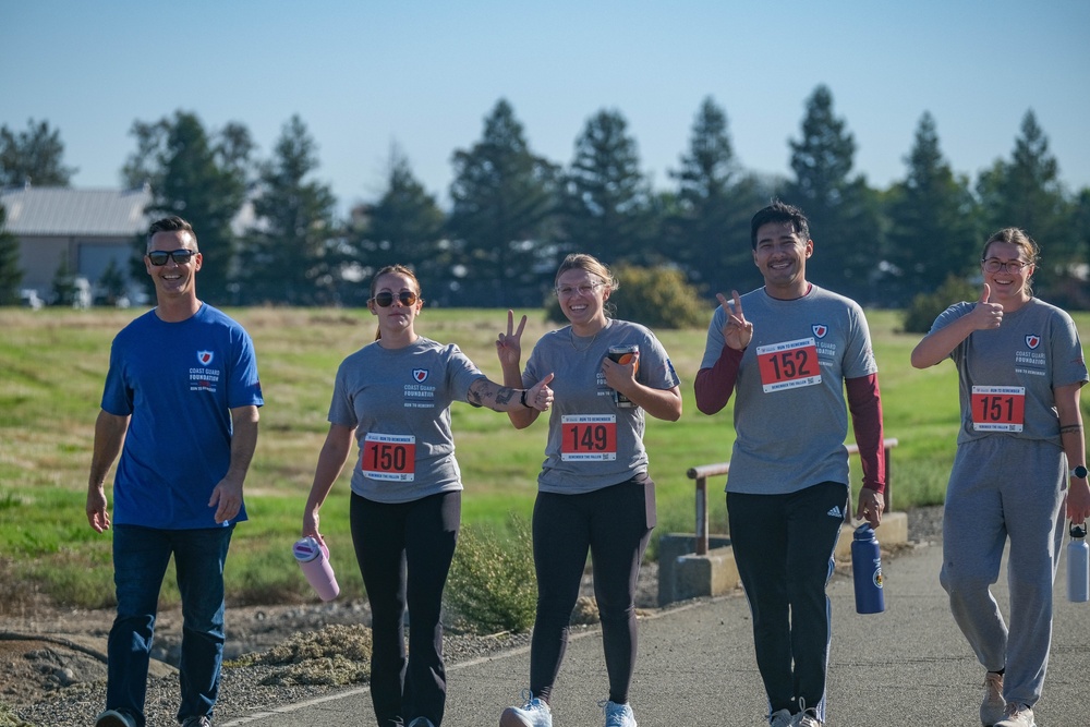 Air Station Sacramento holds memorial run for fallen Coast Guard, Marine Corps aircrews