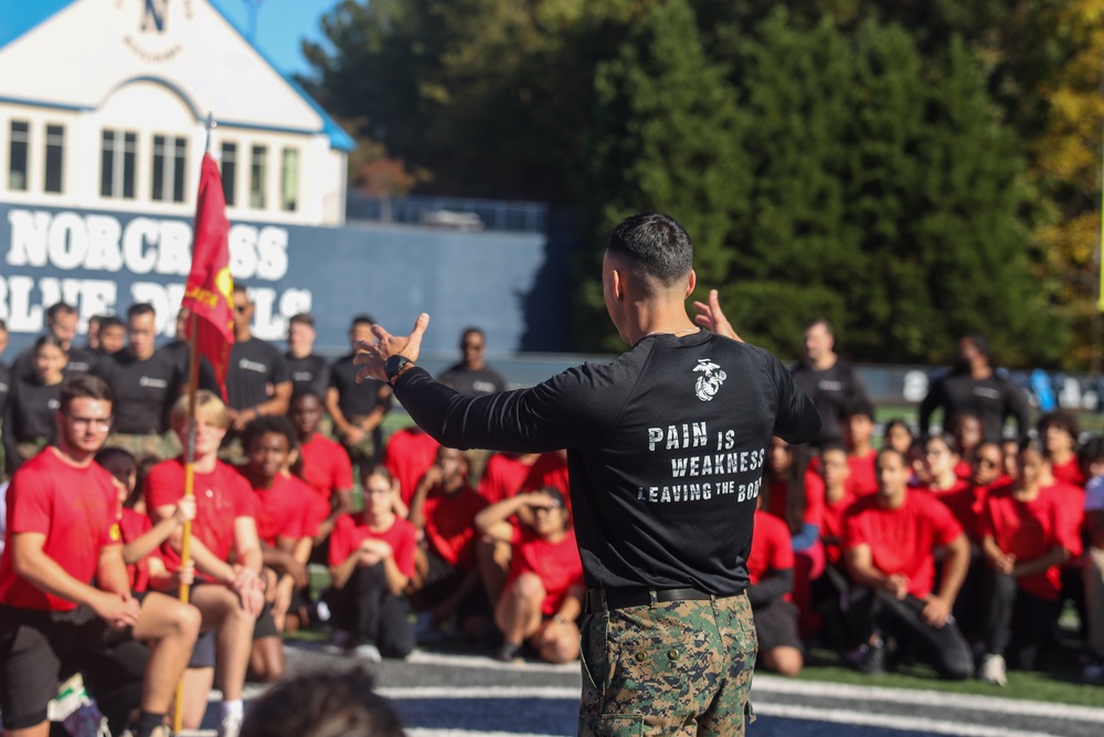 Recruiting Station Atlanta All-Hands Pool Function