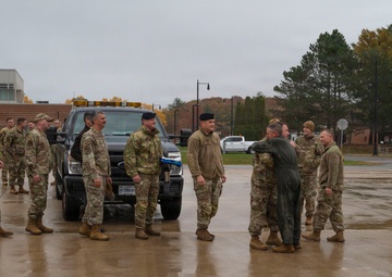 Col. Nelson Perron fini flight