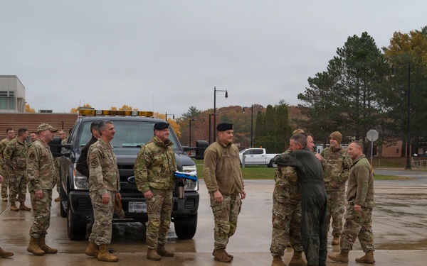 Col. Nelson Perron fini flight