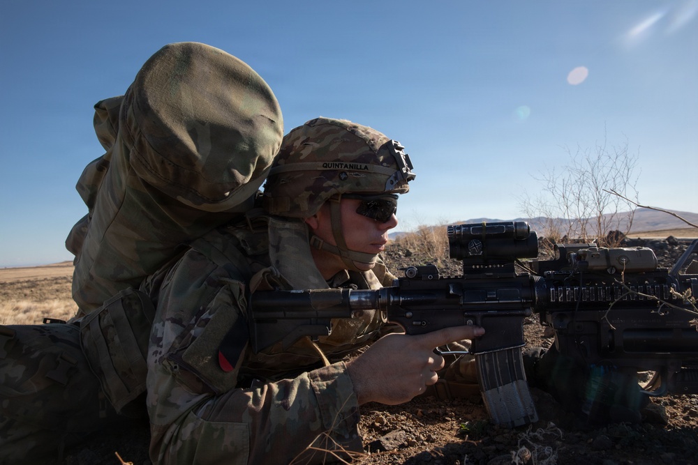7ID Soldiers conduct simulated CALFEX during Rising Thunder 25