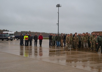 Col. Nelson Perron fini flight