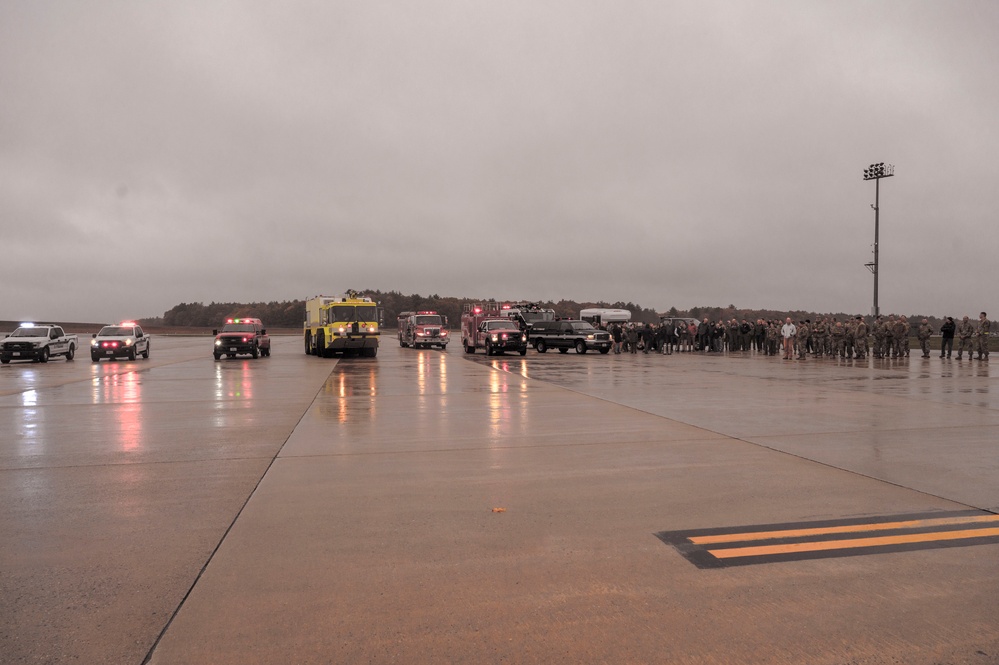 Col. Nelson Perron fini flight