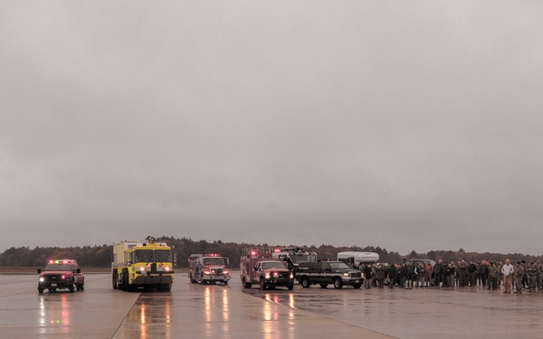 Col. Nelson Perron fini flight