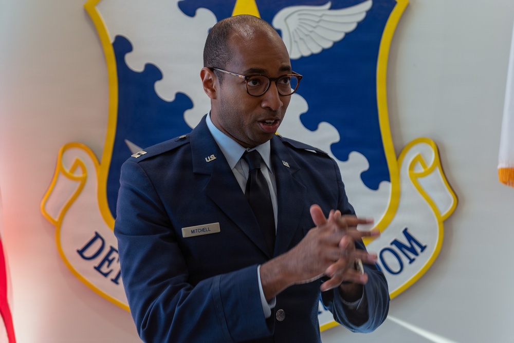 Christian Mitchell promoted to captain Nov. 2, 2025