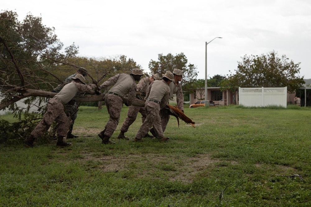 Joint Task Force Southern Guard clears Hurricane Melissa debris on Naval Station Guantanamo Bay, Cuba