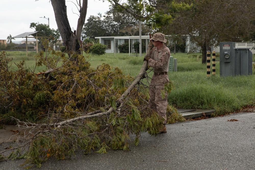 Joint Task Force Southern Guard clears Hurricane Melissa debris on Naval Station Guantanamo Bay, Cuba