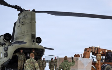 AKOM delivers building supplies during Operation Halong Response