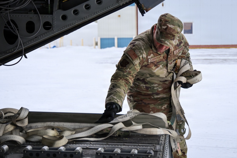 AKOM delivers building supplies during Operation Halong Response
