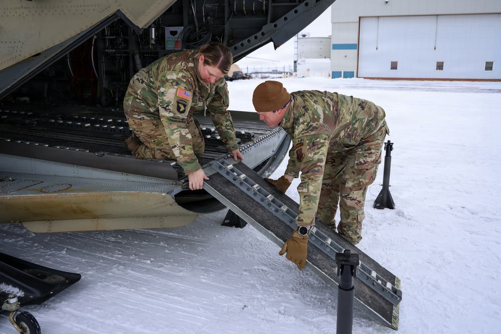 AKOM delivers building supplies during Operation Halong Response