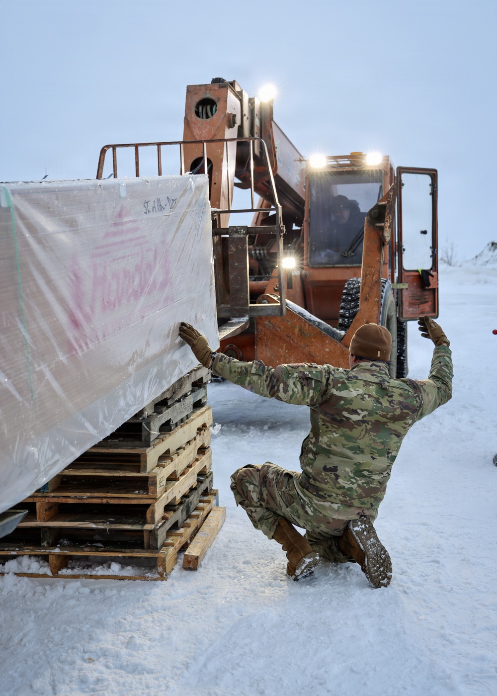 AKOM delivers building supplies during Operation Halong Response