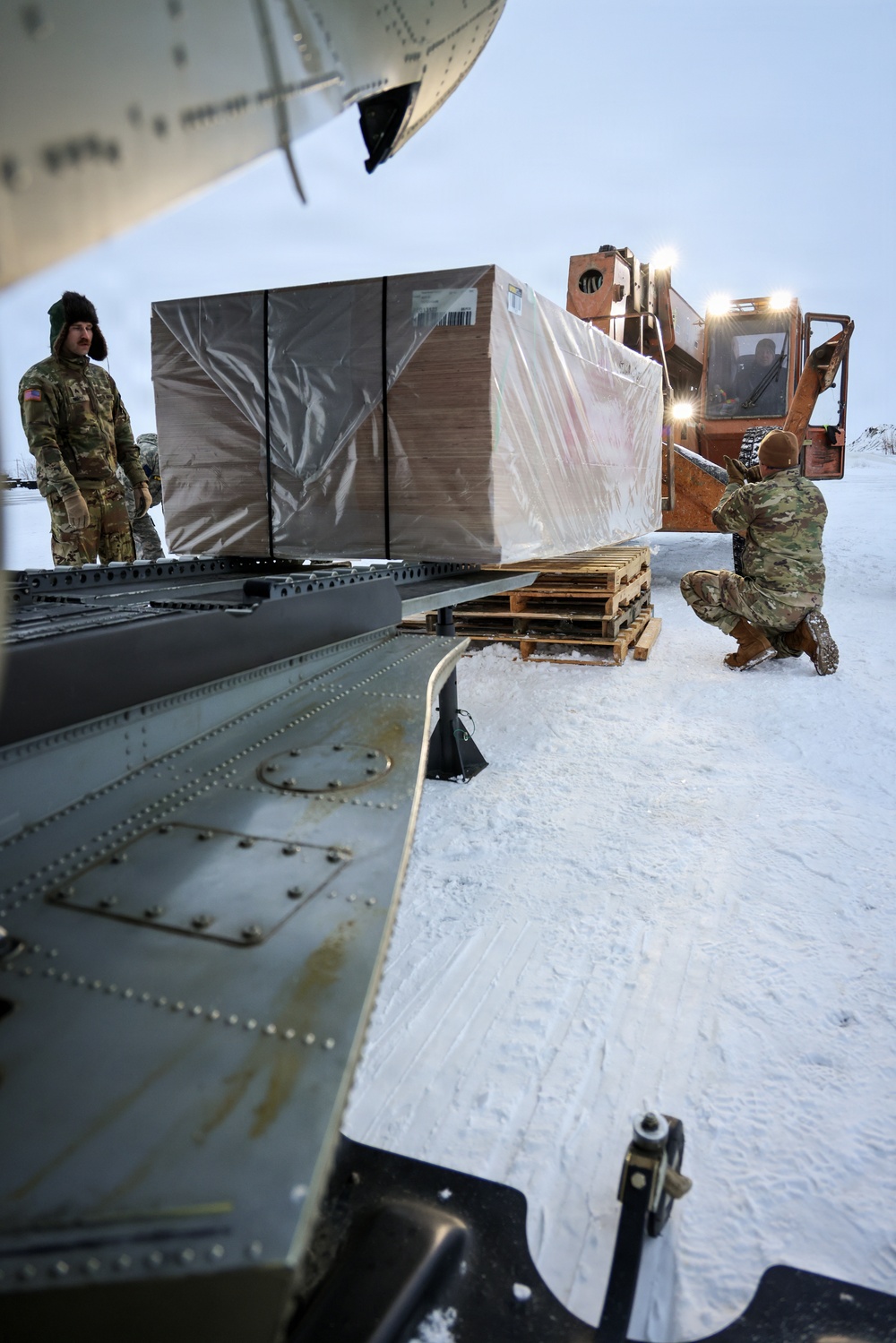AKOM delivers building supplies during Operation Halong Response